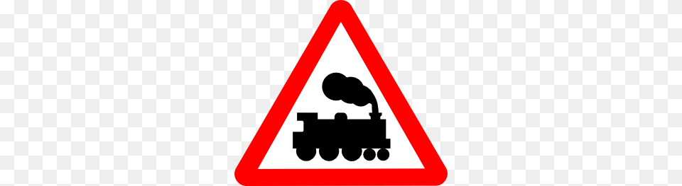 Train Tracks Clipart, Sign, Symbol, Road Sign, Dynamite Free Png Download