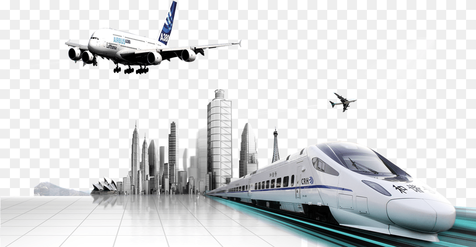 Train Travel, Aircraft, Transportation, Vehicle, Airplane Free Png
