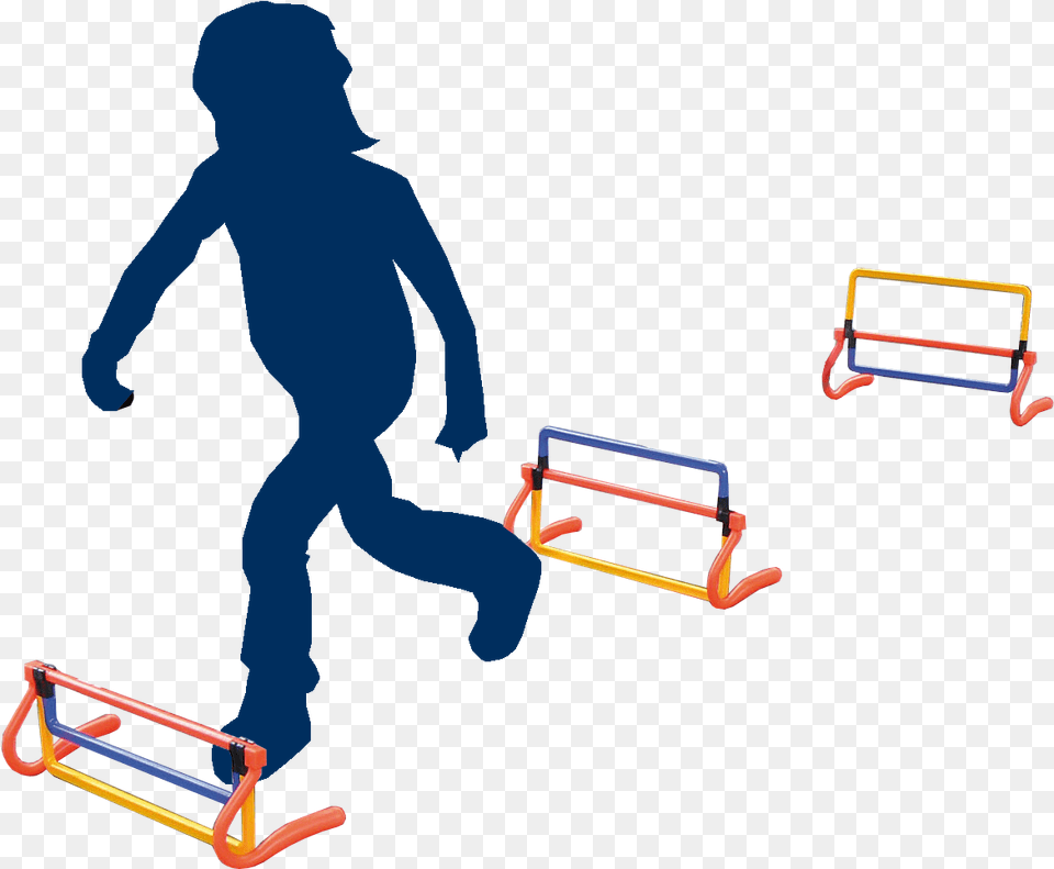 Training Hurdle 3 Heights Hurdling, Adult, Male, Man, Person Free Png Download