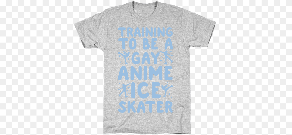 Training To Be A Gay Anime Ice Skater White Print Mens If You Walk A Mile In My Shoes T Shirt Funny T Shirt, Clothing, T-shirt Free Png Download