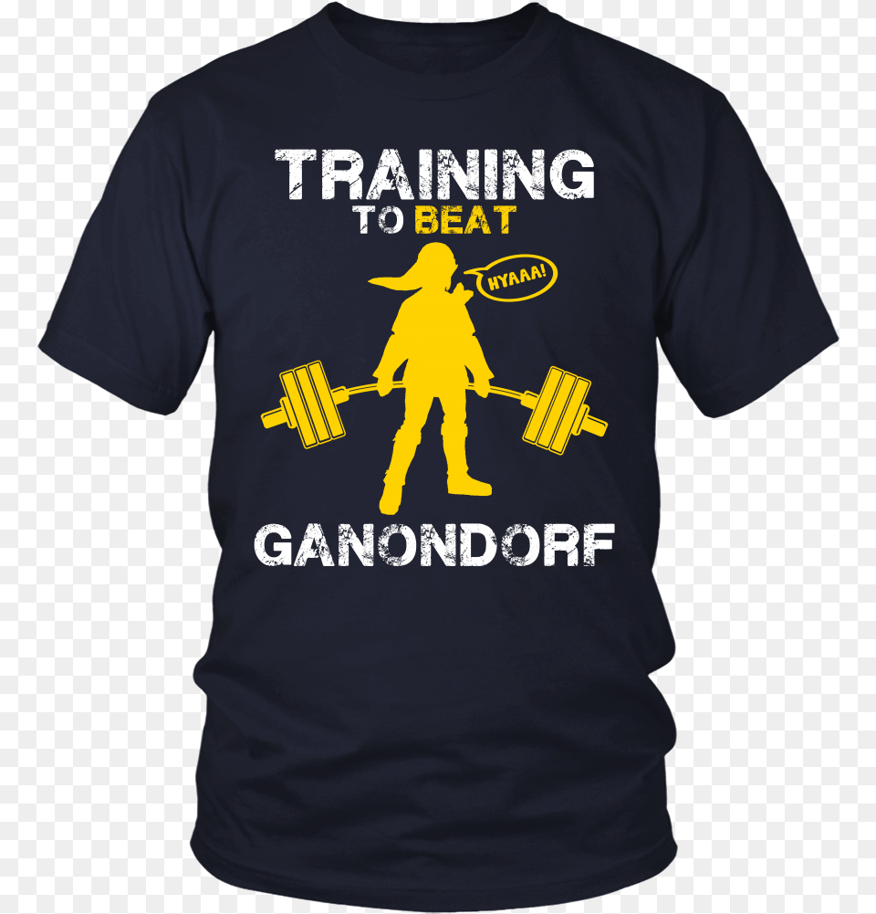 Training To Beat Ganondorf T Shirt Tactical Barbell Physical Preparation For Law Enforcement, Clothing, T-shirt, Baby, Person Free Png