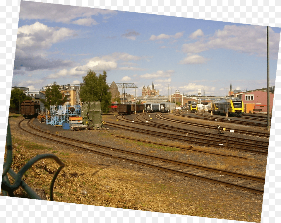 Trains Parked Limburg Lahn 1 Track, Railway, Transportation, Train, Vehicle Free Transparent Png
