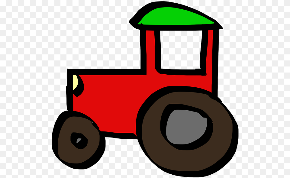 Traktor Cartoon, Transportation, Vehicle Png