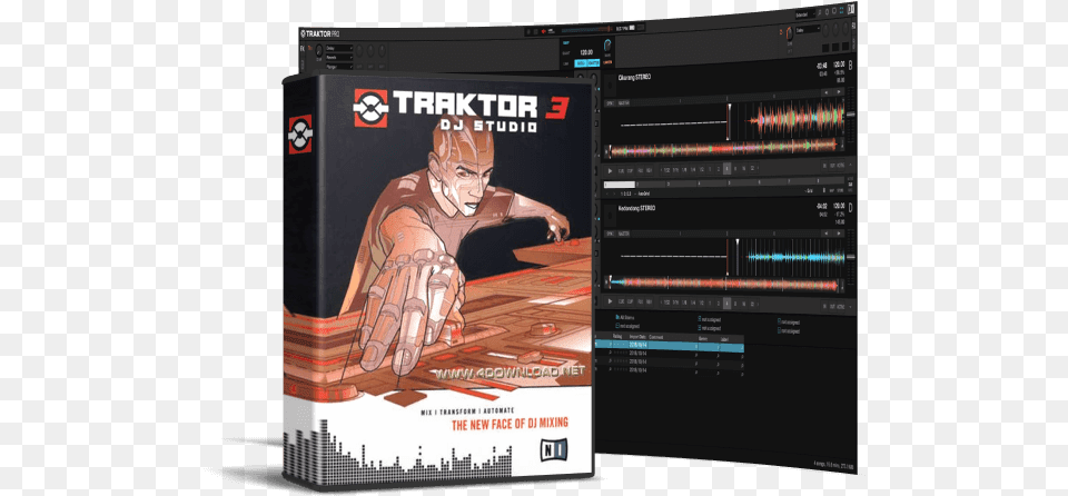 Traktor Studio, Computer Hardware, Electronics, Hardware, Monitor Free Png