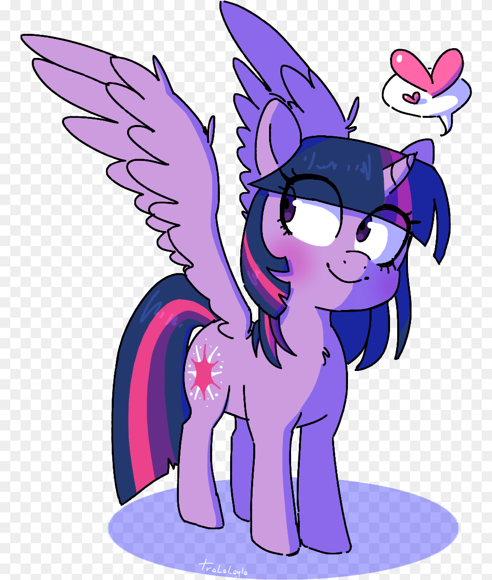 Tralalayla Blushing Cute Female Heart Horn Mare Twilight Sparkle, Book, Comics, Publication, Baby Png Image