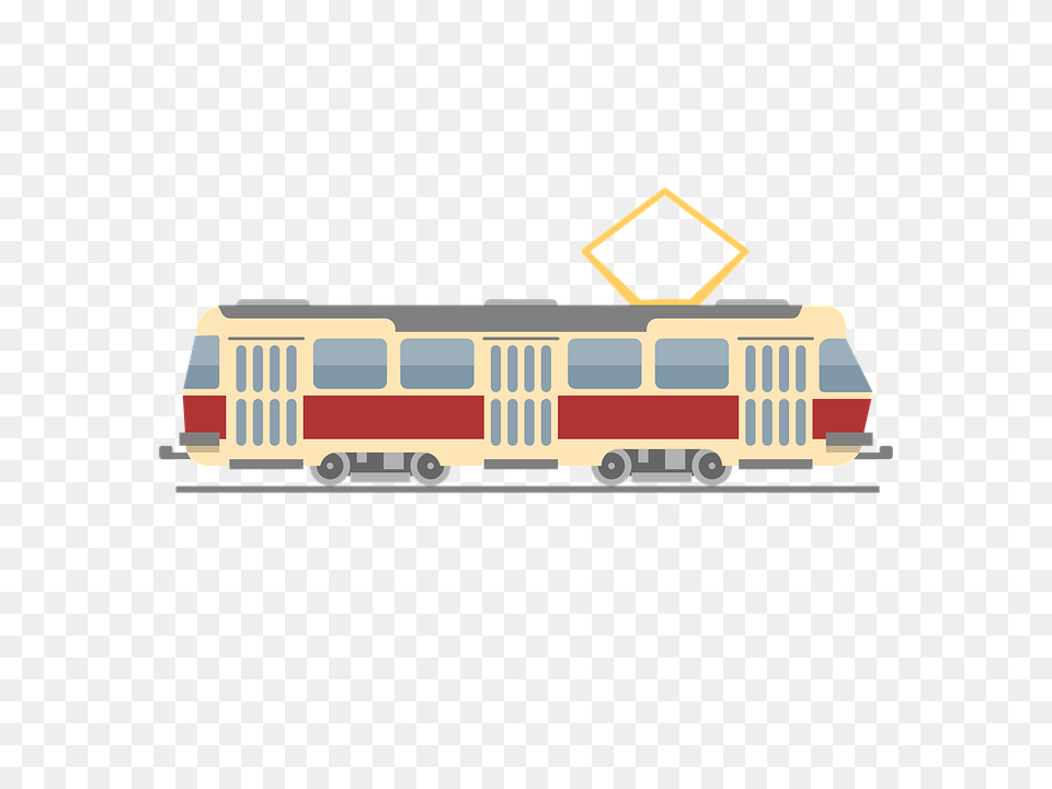 Tram, Transportation, Vehicle, Bus Free Transparent Png