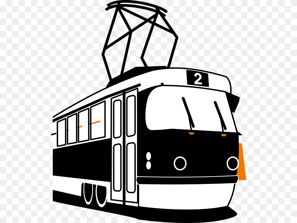 Tram, Bus, Transportation, Vehicle Free Png Download