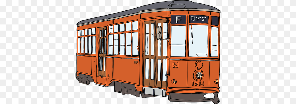 Tram Cable Car, Transportation, Vehicle, Streetcar Png