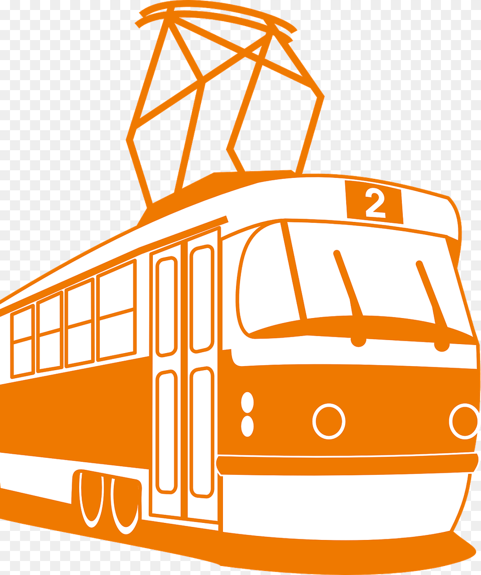 Tram, Cable Car, Transportation, Vehicle, Streetcar Png Image