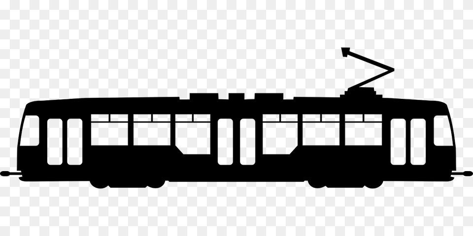 Tram, Gray Free Transparent Png