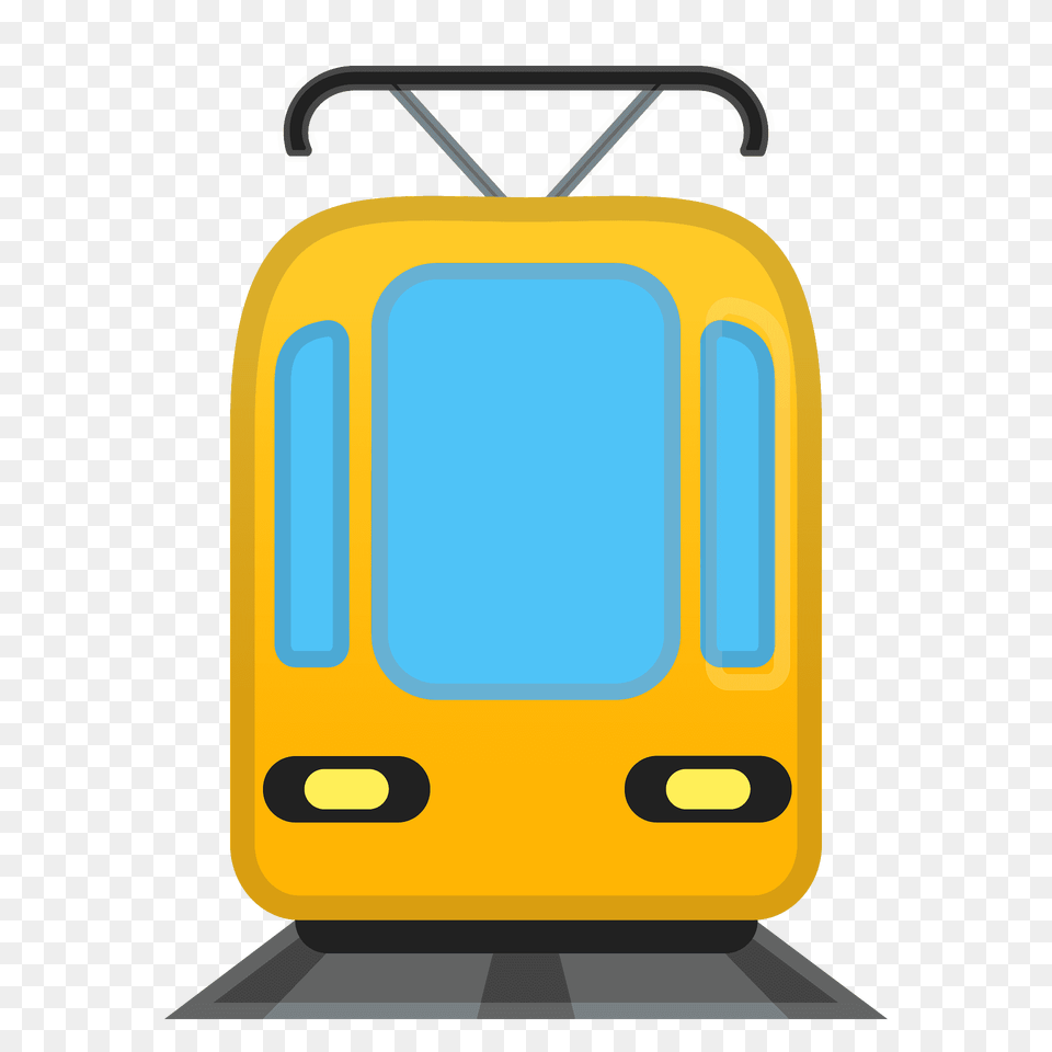 Tram Emoji Clipart, Cable Car, Transportation, Vehicle, Bulldozer Free Png