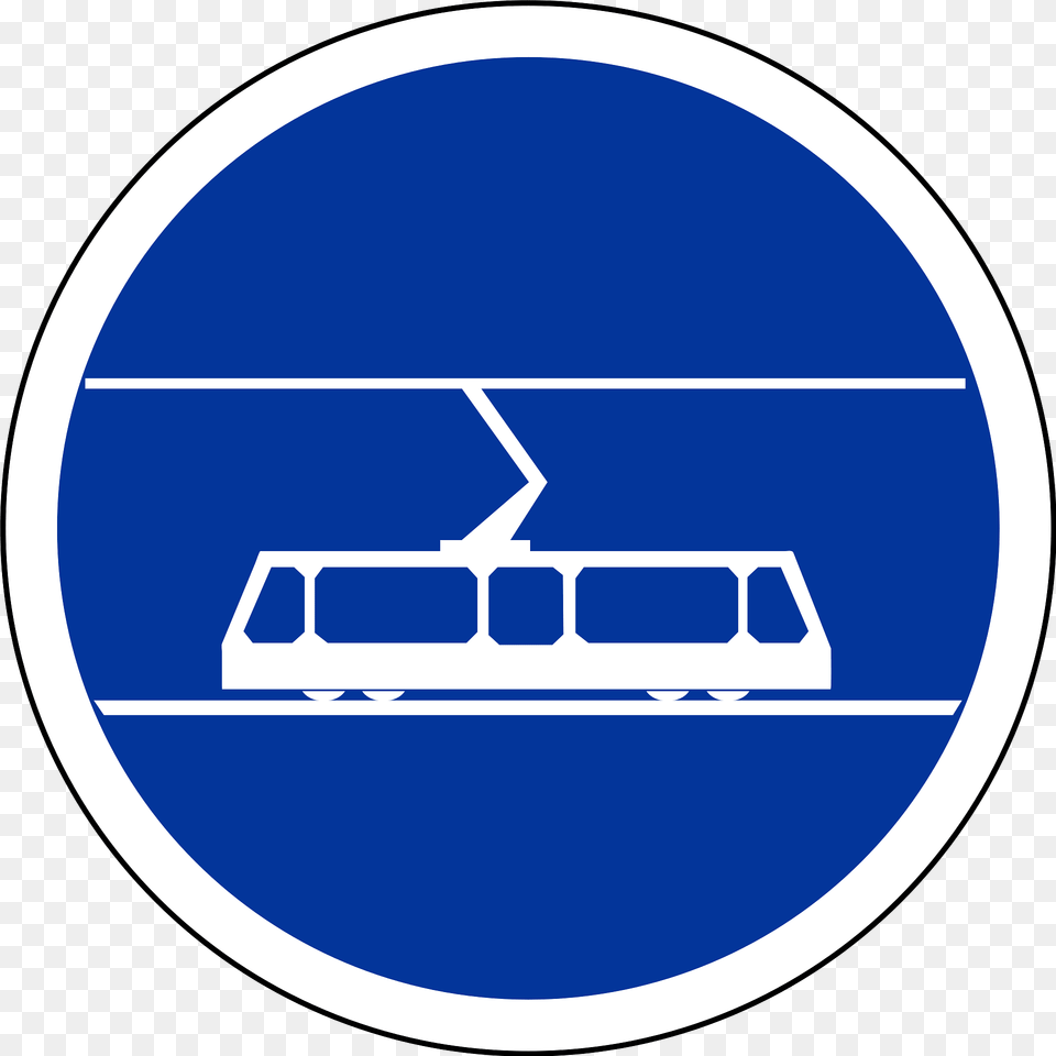 Tram Lane Clipart, Disk, Transportation, Vehicle Free Png