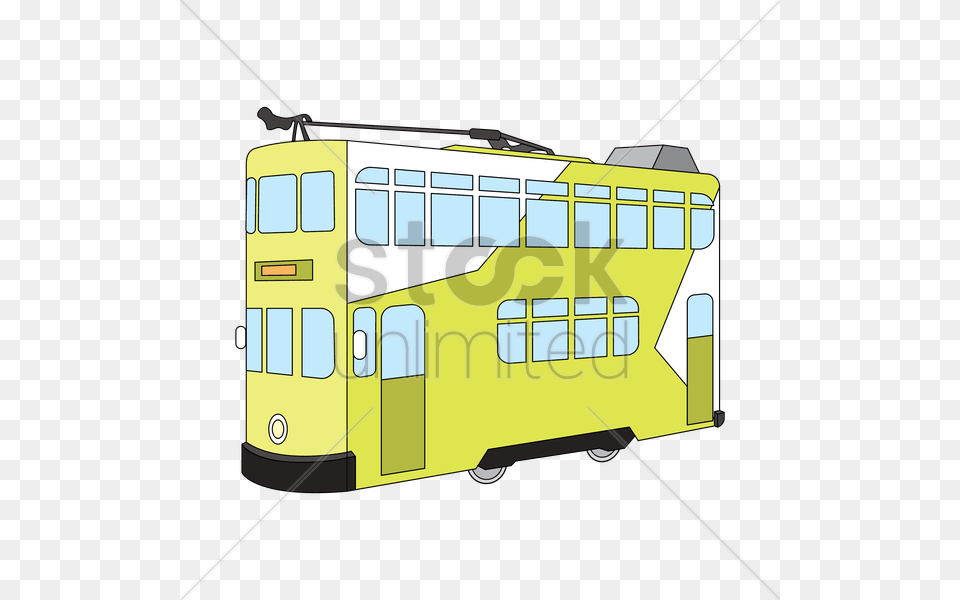 Tram Vector Bus, Transportation, Vehicle, Cable Car Png Image