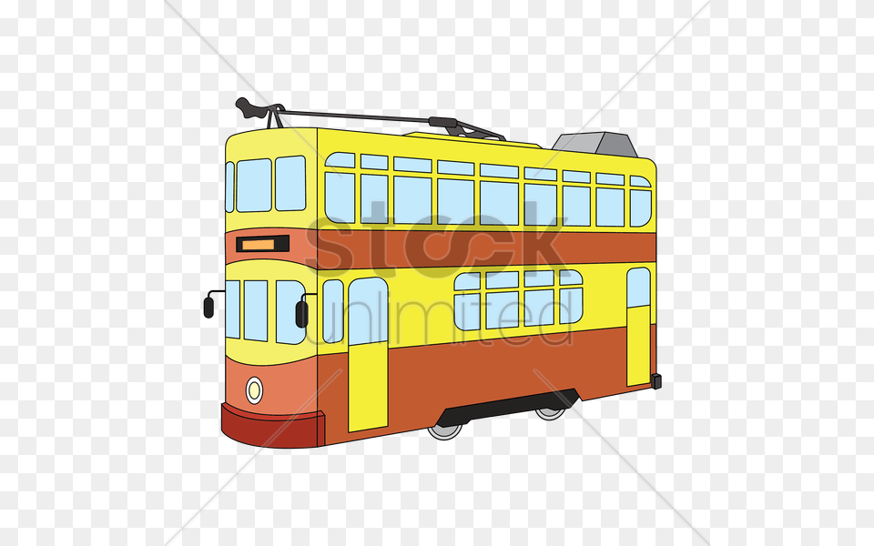 Tram Vector Image, Cable Car, Transportation, Vehicle, Bus Free Png