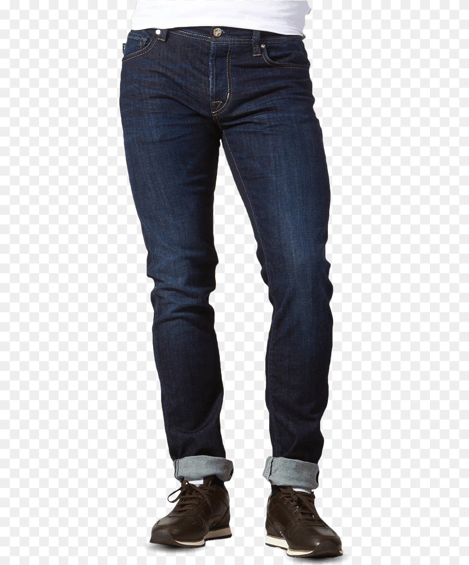 Tramarossa Dark Blue Leonardo Denim Front, Clothing, Jeans, Pants, Footwear Png