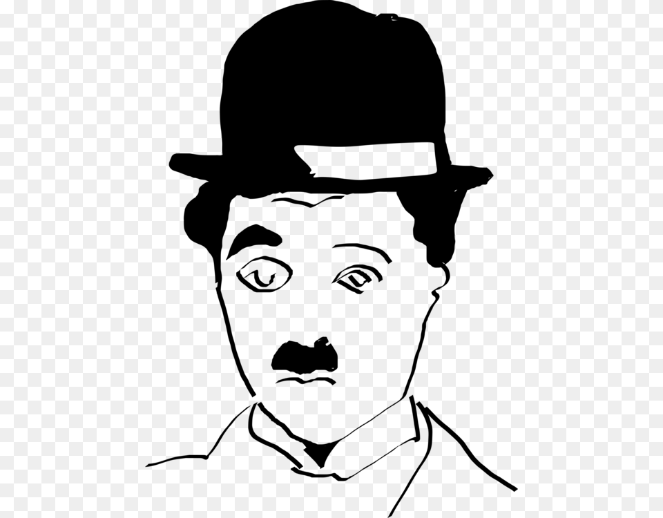 Tramp Chaplin His Life And Art Silent Film Comedian Film Director, Gray Png