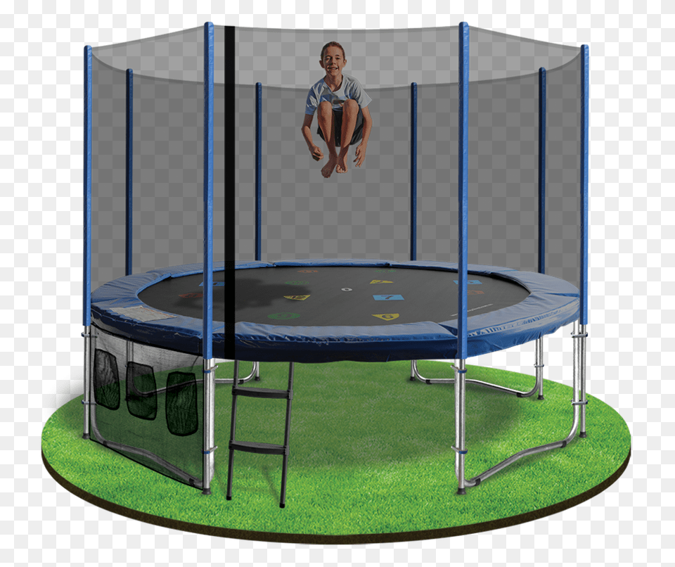Trampoline, Person Free Png Download