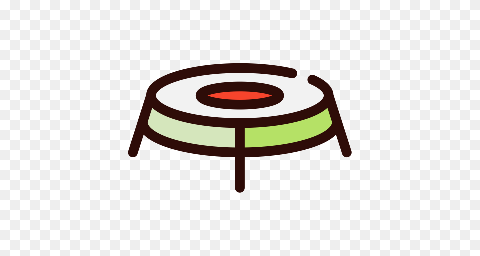 Trampoline Bush Icon With And Vector Format For Coffee Table, Furniture, Indoors, Table Free Png