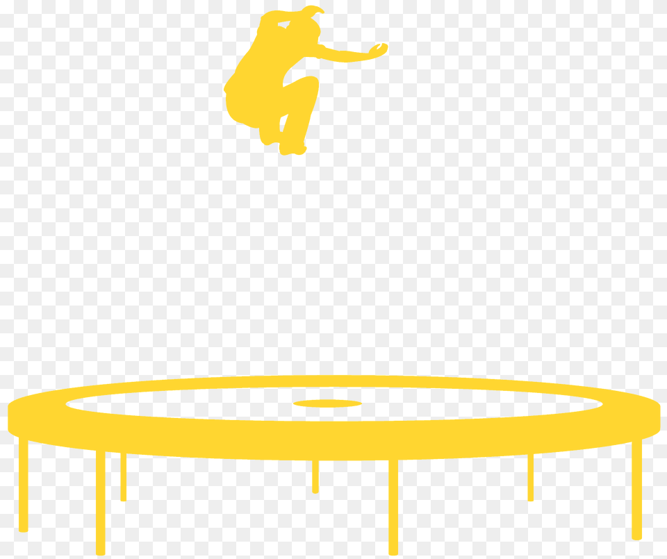 Trampoline Silhouette Png