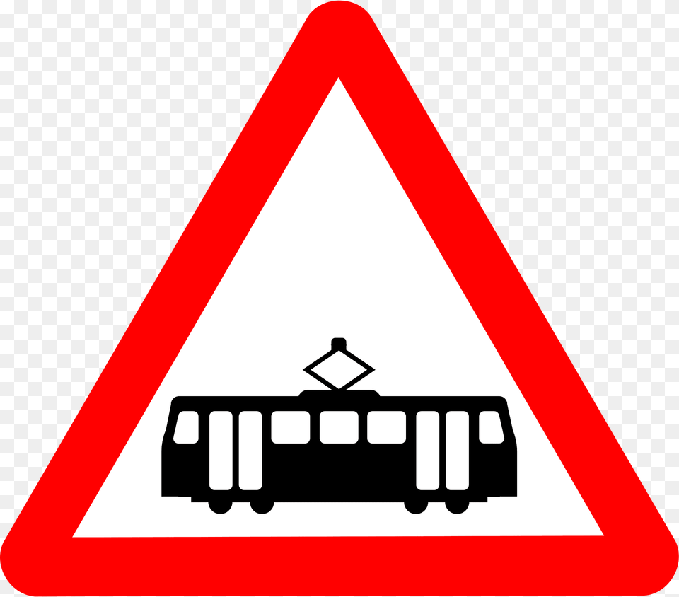 Tramway Clipart, Sign, Symbol, Road Sign, Dynamite Png Image