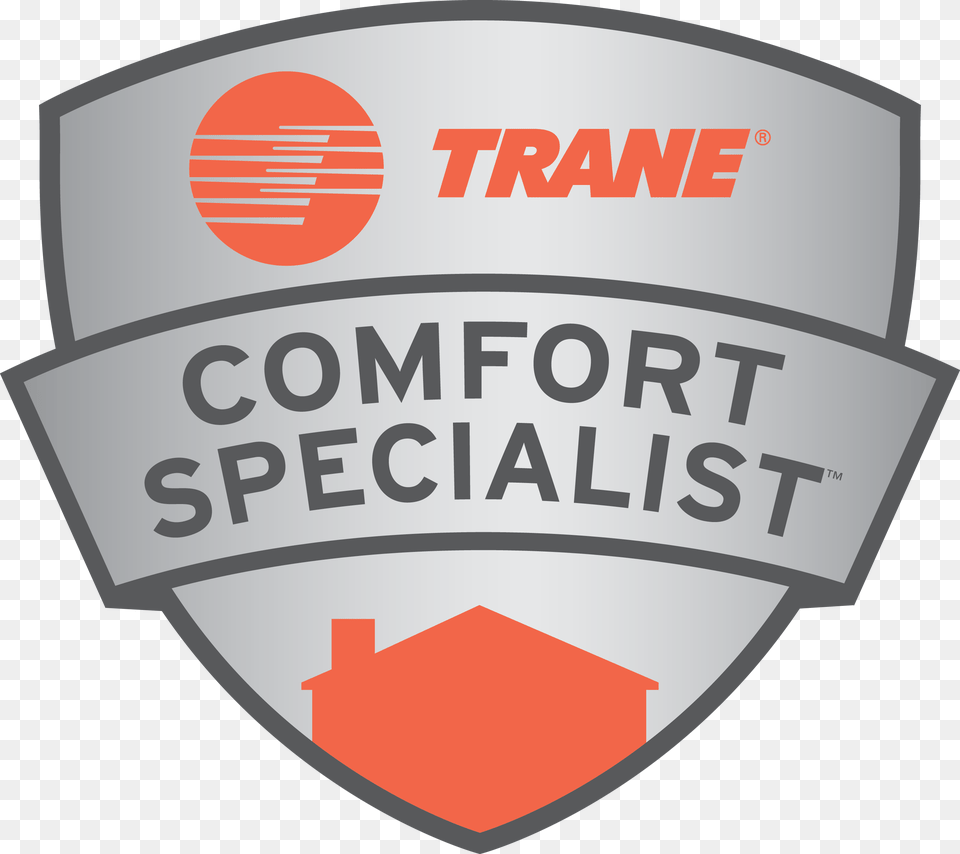Trane Comfort Specialist Logo, Badge, Symbol, Disk Png Image