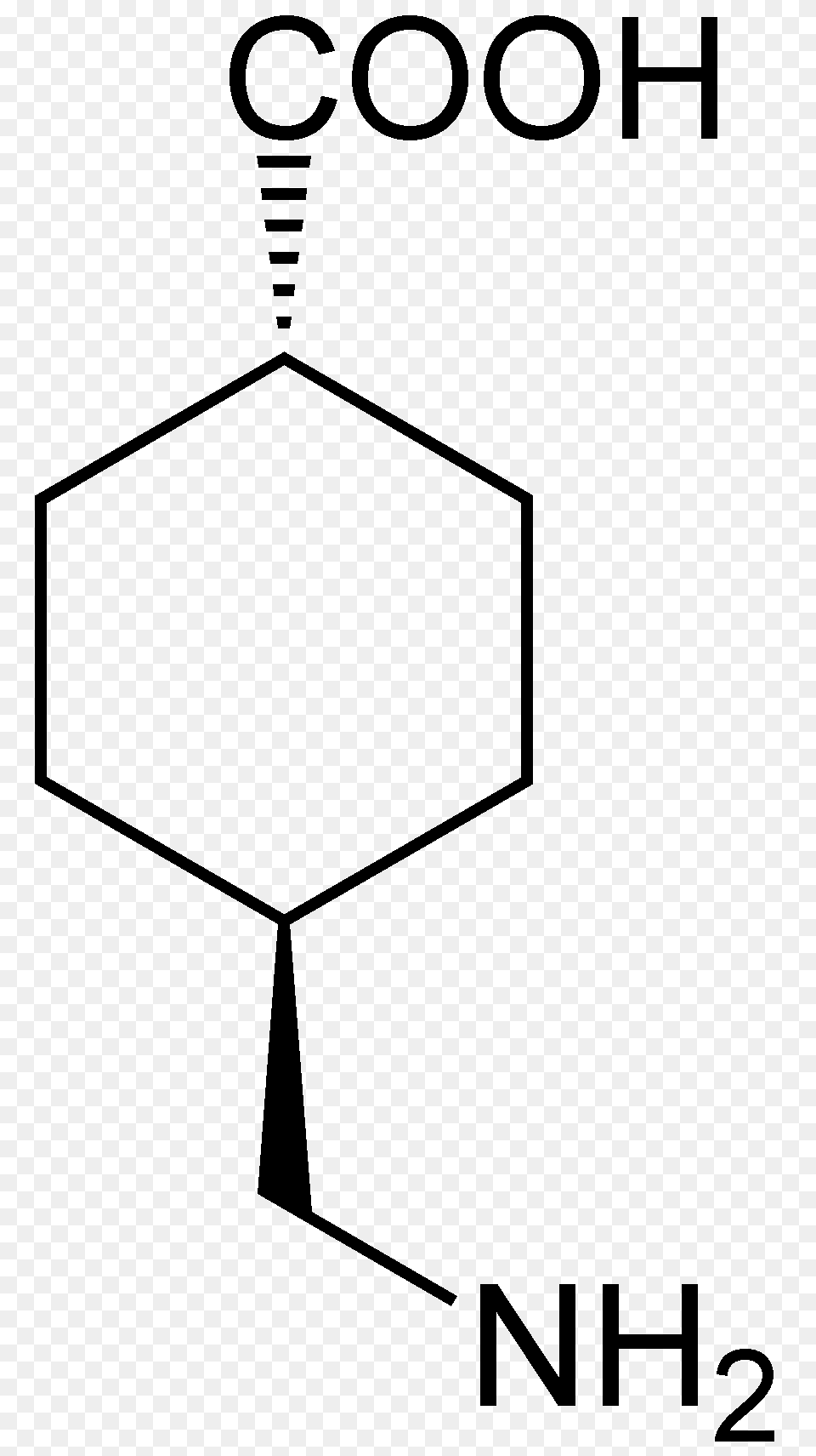 Tranexamic Acid Structural Formulae Para Aminosalicylic Acid Structure, Sign, Symbol Free Png