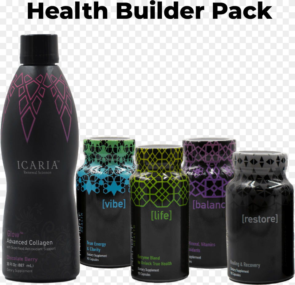 Tranont Life Balance Vibe Packs, Bottle, Herbal, Herbs, Plant Png