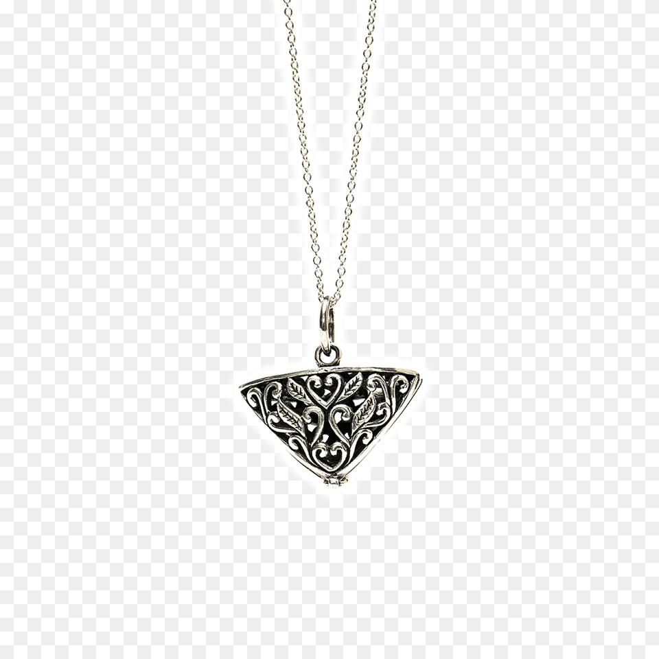 Tranquil Triangle Aromatherapy Jewelry, Accessories, Necklace, Pendant, Diamond Free Transparent Png