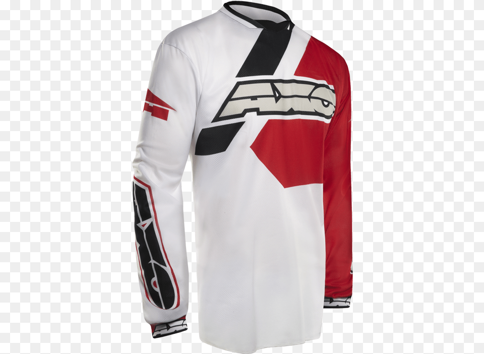 Trans Am Jersey Axo Jersey Trans Am Whitered Size M, Sleeve, Shirt, Long Sleeve, Jacket Free Png Download