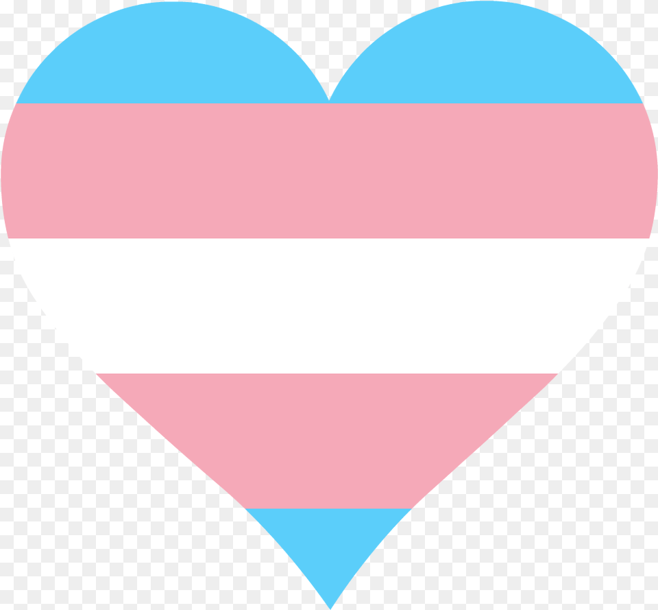 Trans And Nb Pagans Transgender Heart Full Size Transgender Heart Backgroundheart, Balloon Free Transparent Png