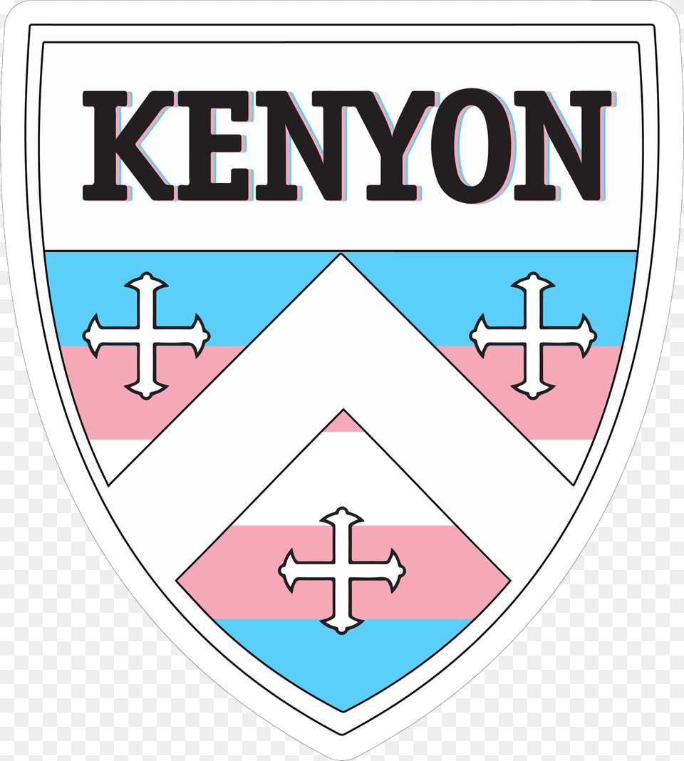 Trans At Kenyon Kenyon College Shield, First Aid, Symbol, Armor, Logo Free Transparent Png