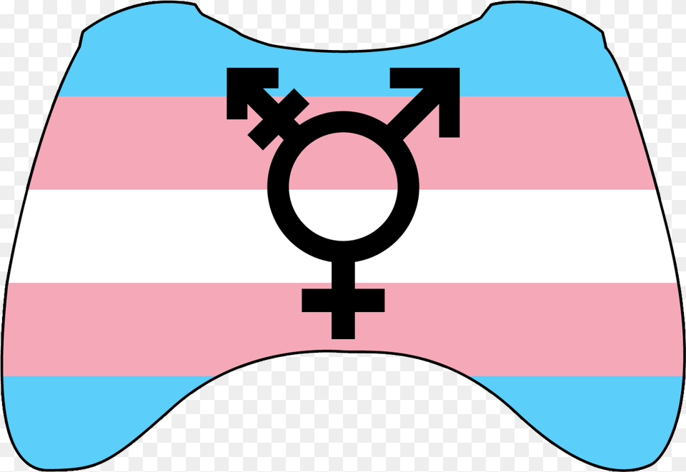 Trans Cending Video Game Characters Cube Medium Israeli Transgender Flag, First Aid, Bib, Person Png