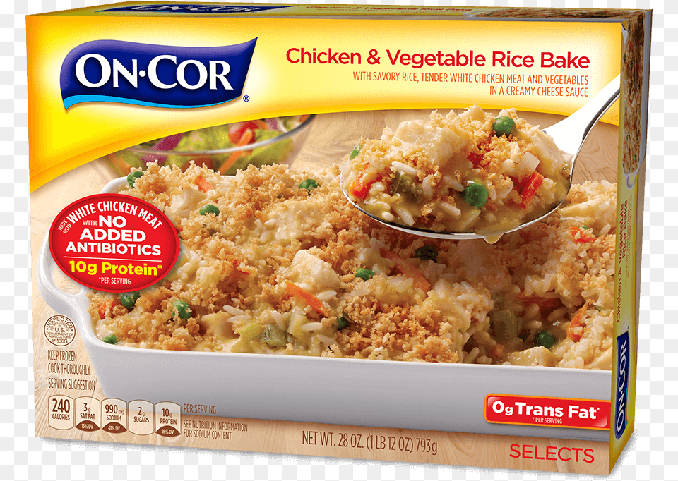 Trans Fat Made With White Meat Chicken With No Cor Frozen Foods, Food, Pasta, Macaroni, Cutlery Png Image