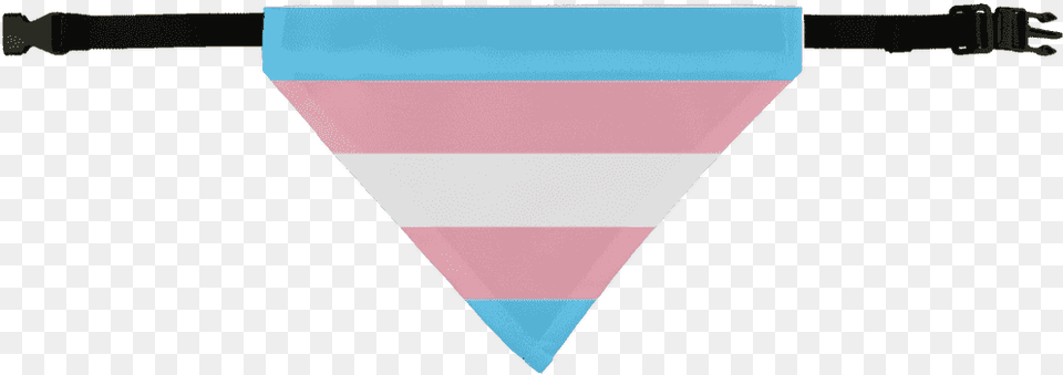 Trans Pride Pet Bandana Cat, Cone Free Transparent Png