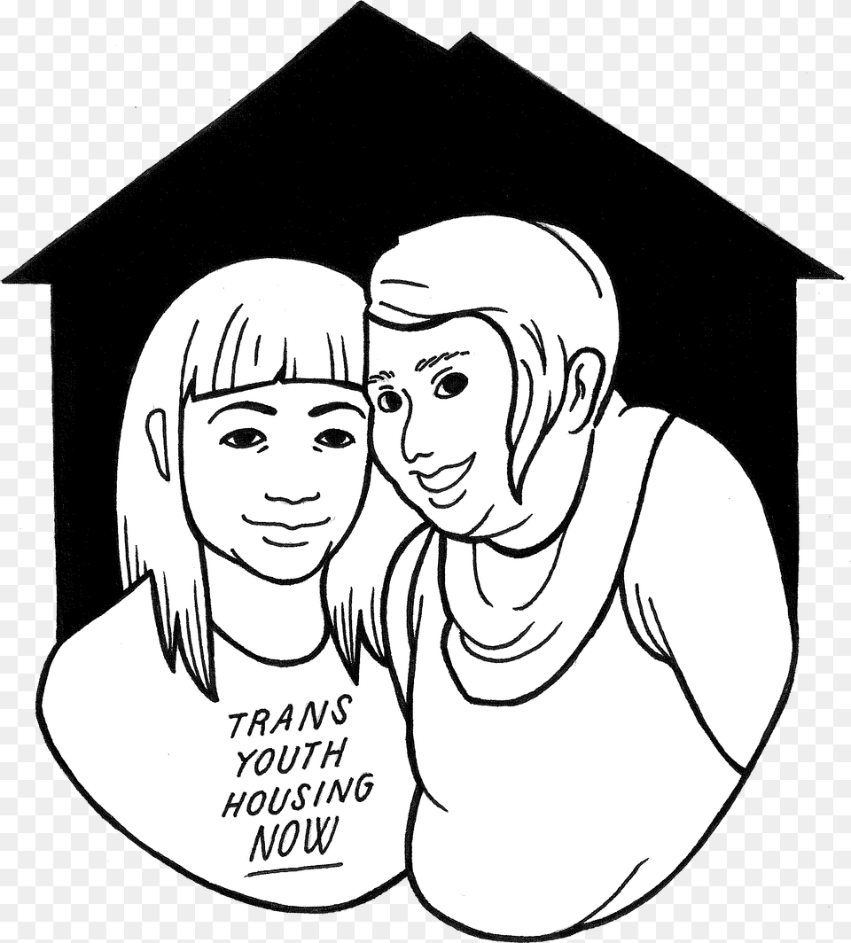 Trans Youth Housing Now Cartoon, Publication, Book, Comics, Person Png