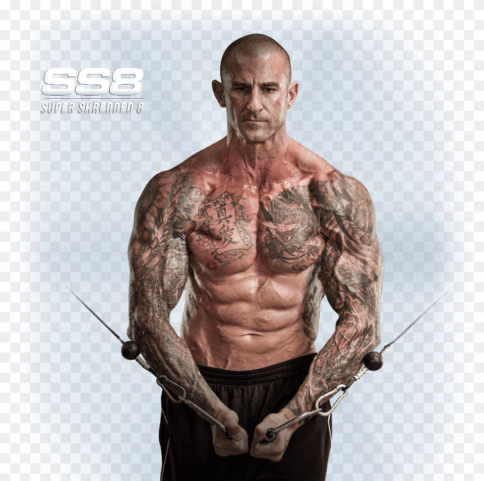 Transform Your Body Today Bodybuilding, Person, Skin, Tattoo Png Image