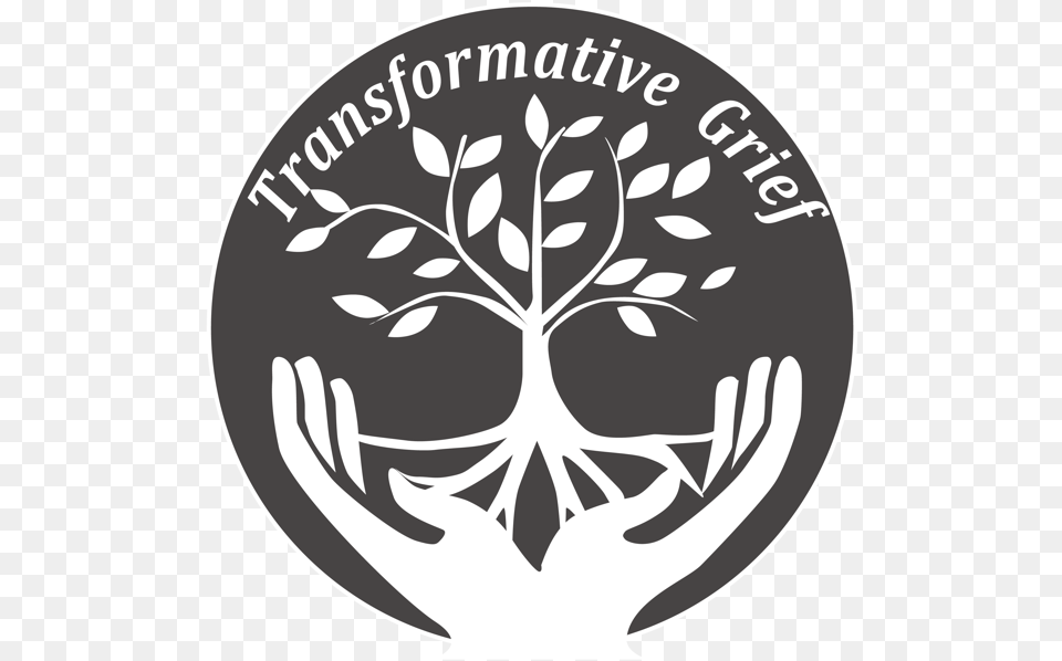 Transformative Grief Logo Circle, Stencil, Coin, Money Png Image