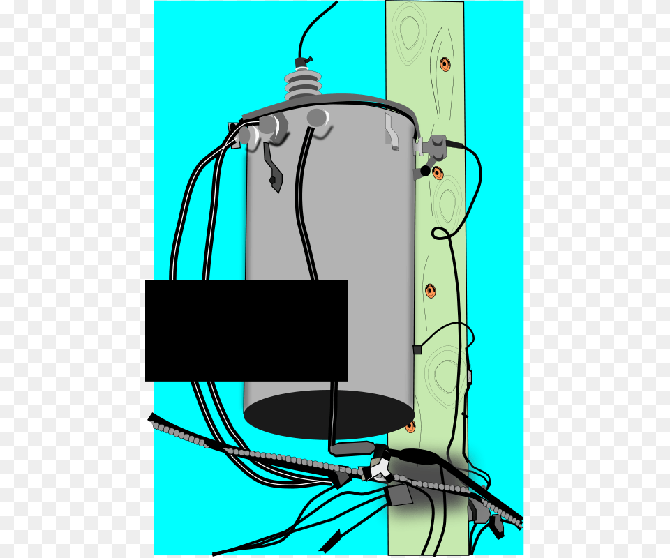 Transformer, Utility Pole, Wiring, Bow, Weapon Free Png