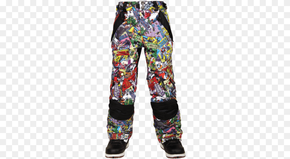 Transformer Insulated Pant Pajamas, Clothing, Pants, Adult, Male Png