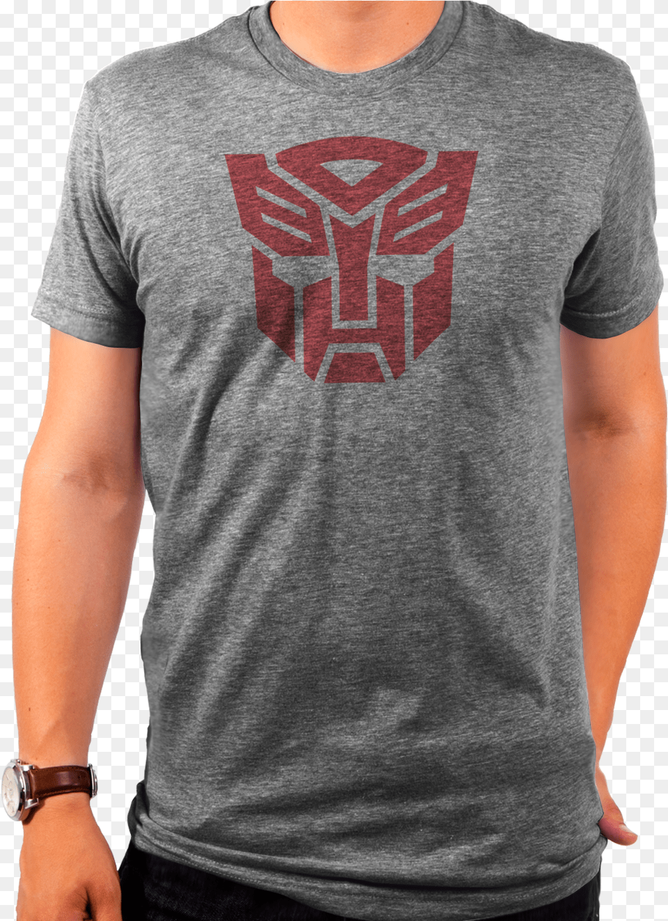 Transformers Autobot Logo Grey T Shirt Transformers, Clothing, T-shirt, Adult, Male Free Png