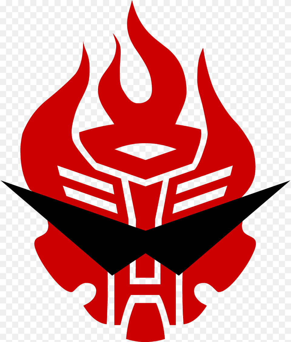 Transformers Autobots Optimus Prime Bumblebee Red Clip Team Dai Gurren Symbol, Emblem, Food, Ketchup Free Png