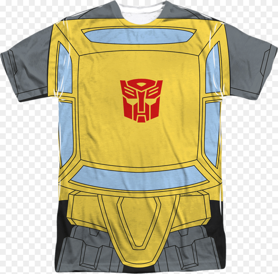Transformers Bumblebee Costume T Shirt Bumblebee Shirt, Clothing, T-shirt, Person, Jersey Free Transparent Png