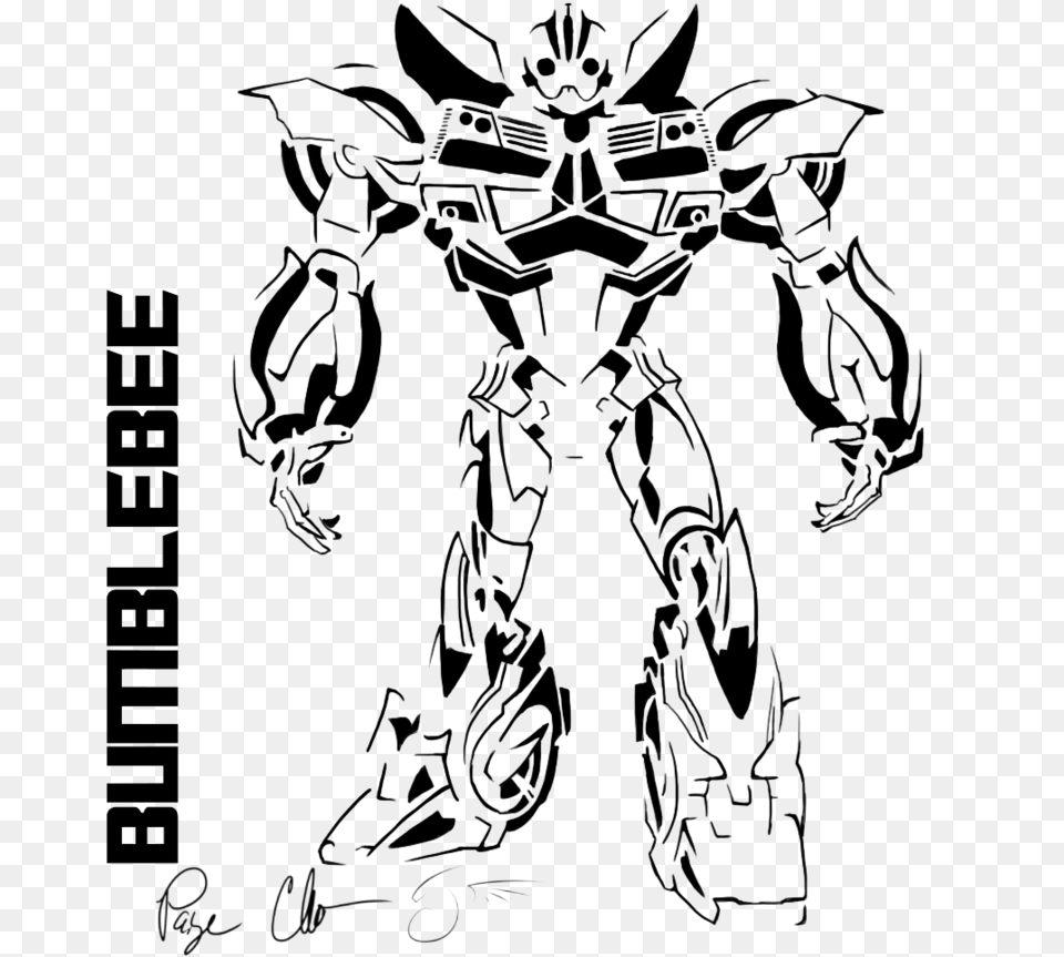 Transformers Clip Art Black And White, Robot, Person Free Transparent Png