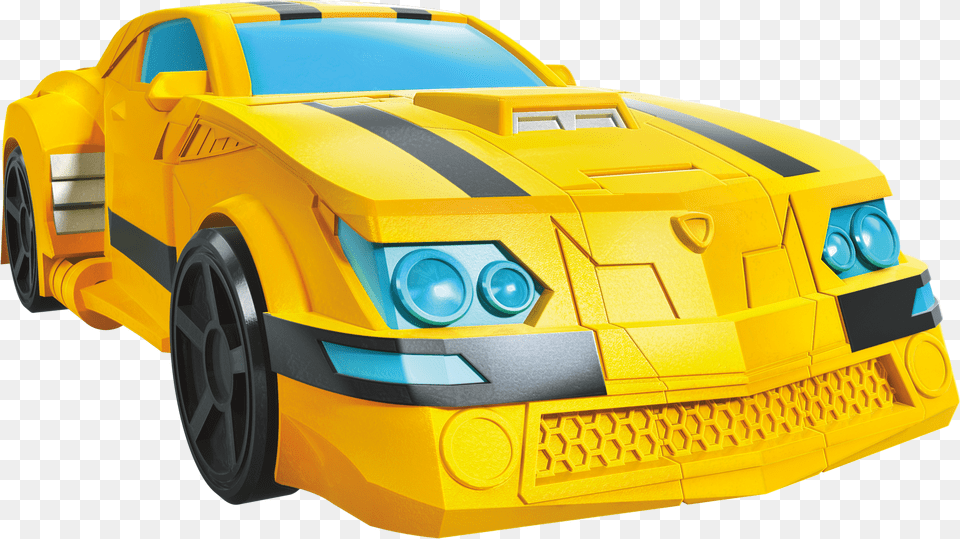 Transformers Cyberverse Deluxe Class Bumblebee, Vehicle, Transportation, Sports Car, Car Free Transparent Png