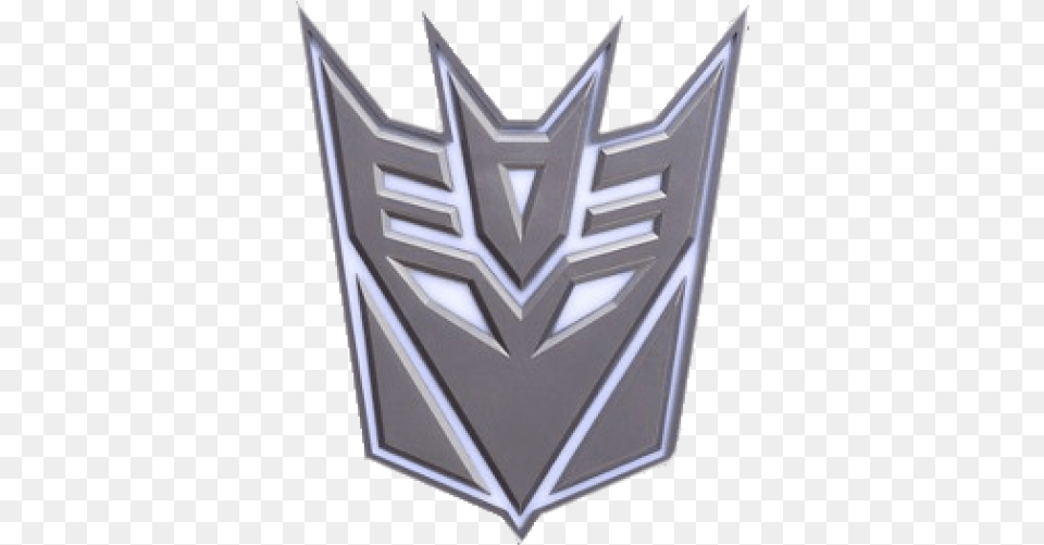 Transformers Decepticon Logo 3d Light, Emblem, Symbol, Mailbox, Badge Free Png Download