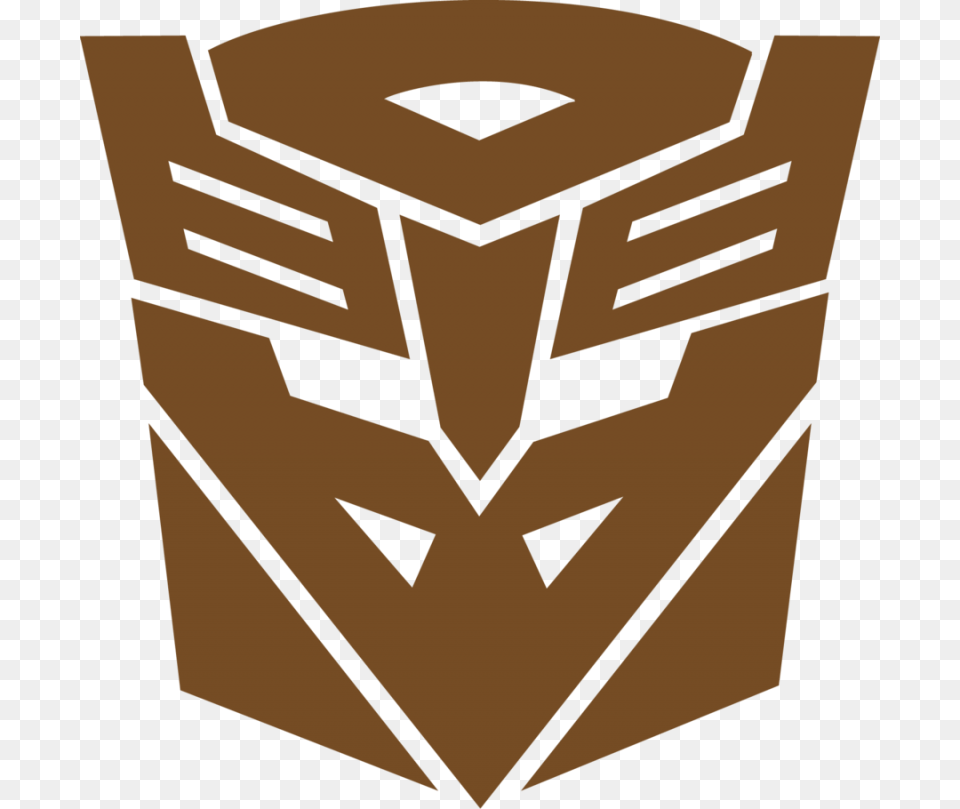 Transformers Logos Transparent Decepticon Logo, Box, Cardboard, Carton, Emblem Png