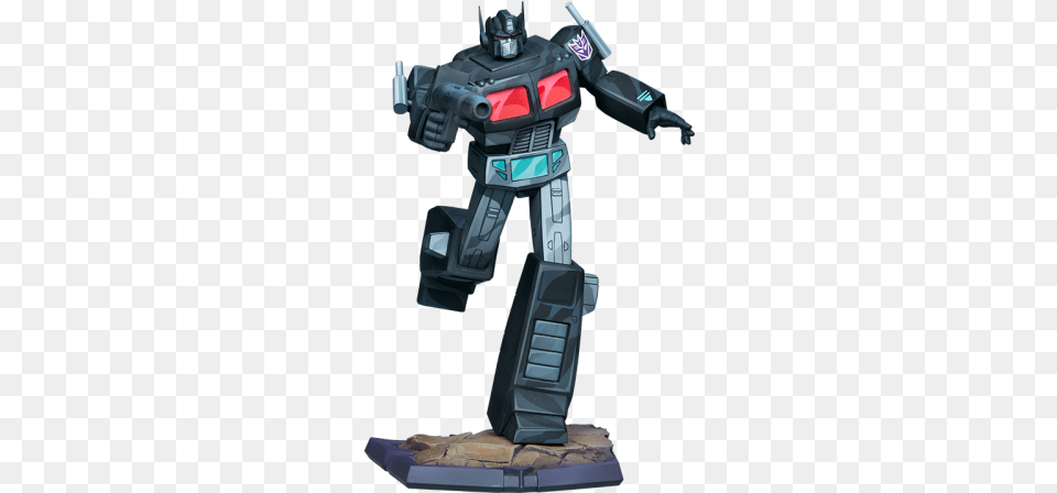 Transformers Nemesis Prime Statue By Pop Culture Shock Transformers On The Nemesis, Robot, Device, Grass, Lawn Png