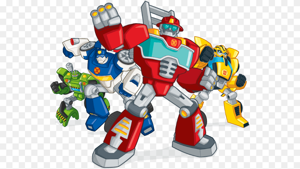 Transformers Rescue Bots Topper, Robot, Device, Grass, Lawn Free Png