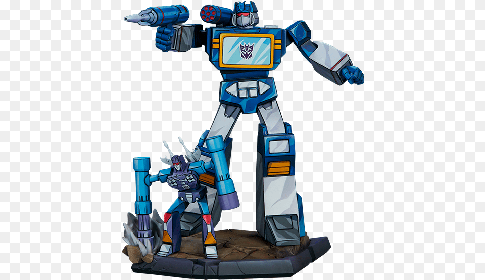 Transformers Soundwave Statue By Pop Culture Shock Transformers Statue, Robot, Toy Png Image