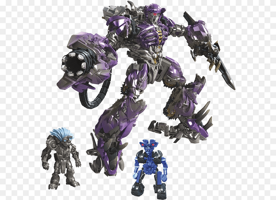 Transformers Studio Series Shockwave, Toy, Robot, Baby, Person Png